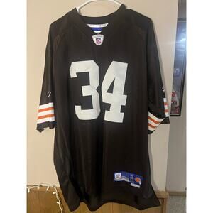 Reebok Cleveland Browns Reuben Droughns Jersey